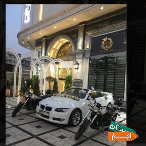 اجاره ماشین عروس گل ارایی و دسته گل عروس هدیه