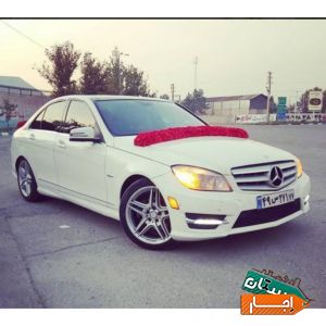 اجاره کرایه ماشین عروس بنز C200 از مالک