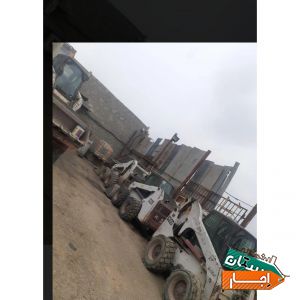 اجاره بابکت و خاور مینی بیل حمل نخاله
