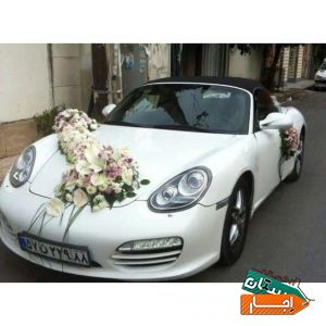 اجاره ماشین عروس با گل هدیه اجاره خودرو تشریفات