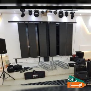 اجاره باند رقص نور سیستم صوت نورپردازی