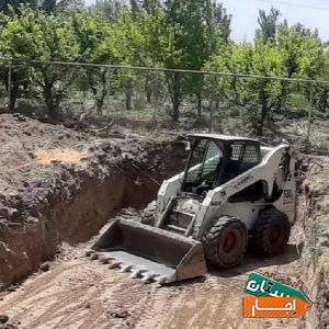 اجاره بابکت و مینی بیل کندن استخر حمل نخاله با بهترین شرایط