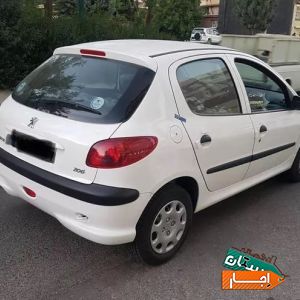 اجاره/خودرو/رنت مدل بالا 206 مشابه صفر