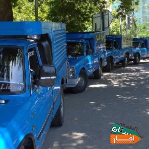 اتوبارباربری وانت تلفنی نیسان بارکرایه کارگربسته بندی
